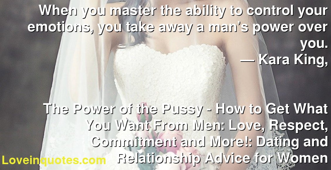 The Power Is In Your Pussy